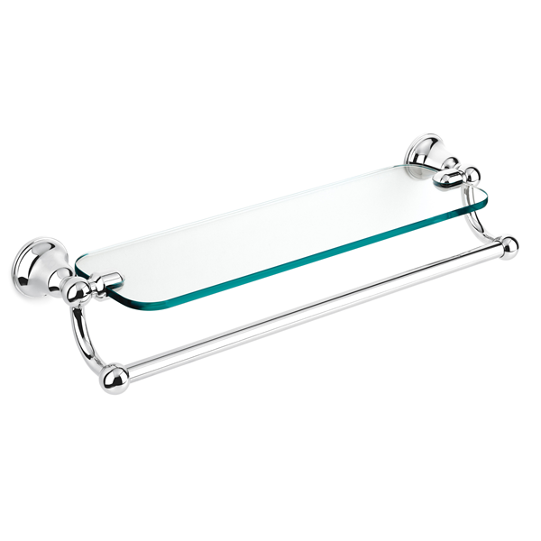 Faucet Strommen – Cascade – 40150 – Glass Shelf & Rail 450mm – Chrome ...